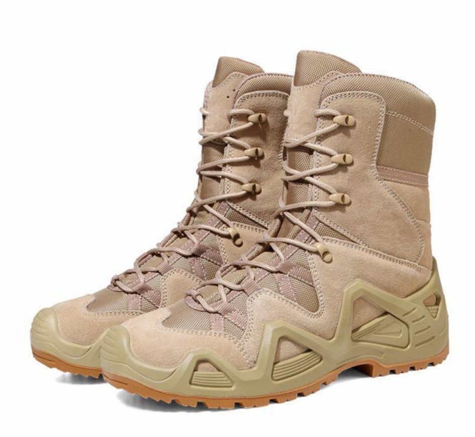 Mid-top High-top Military Fans Outdoor Training Hiking Shoes Military Fans Combat Boots - Image 10