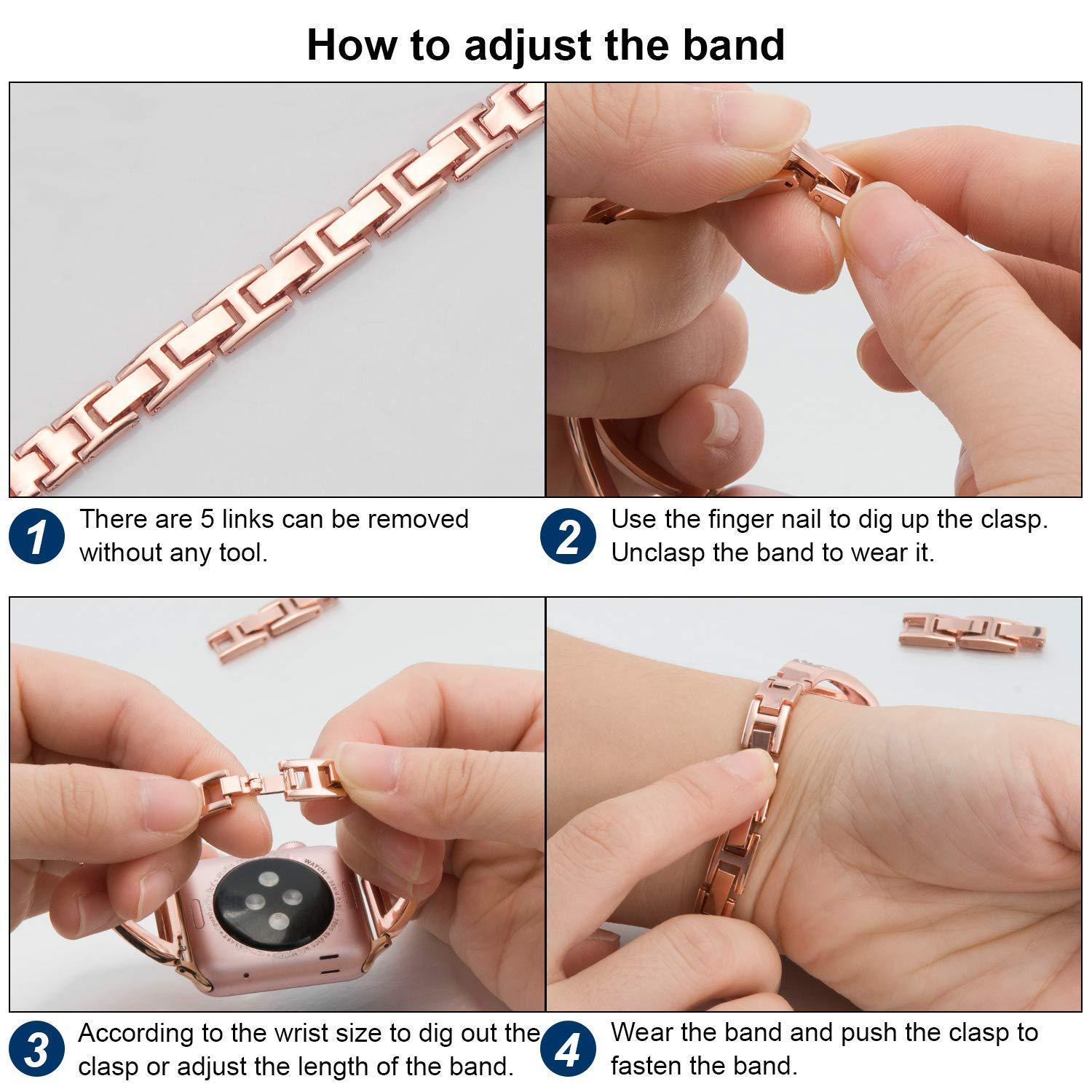 Smart Watch Herringbone Diamond Watch With X - Image 9