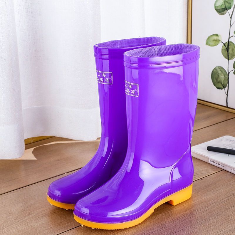 Wool Cotton Warm Non-slip Rain Boots - Image 5