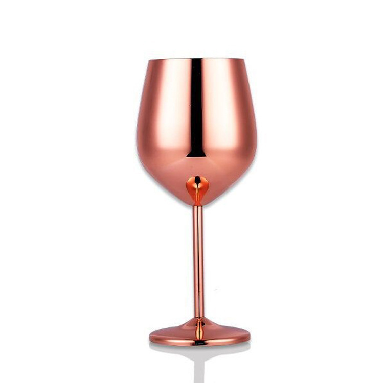 Stainless steel wine glass — изображение 4