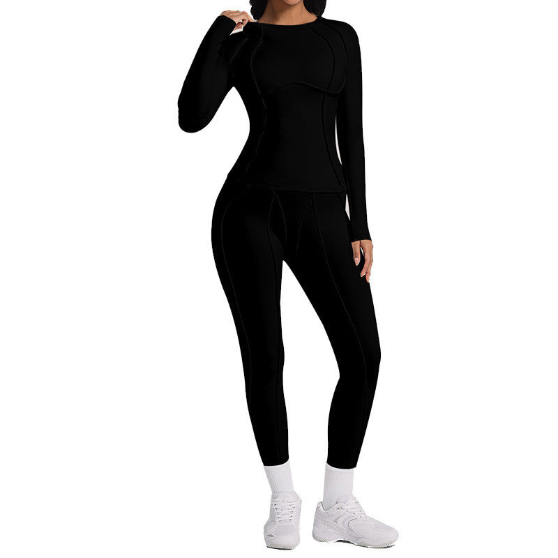 Sports Suit Quick-drying Women's Fitness Yoga Pants Yoga Suit - Image 3