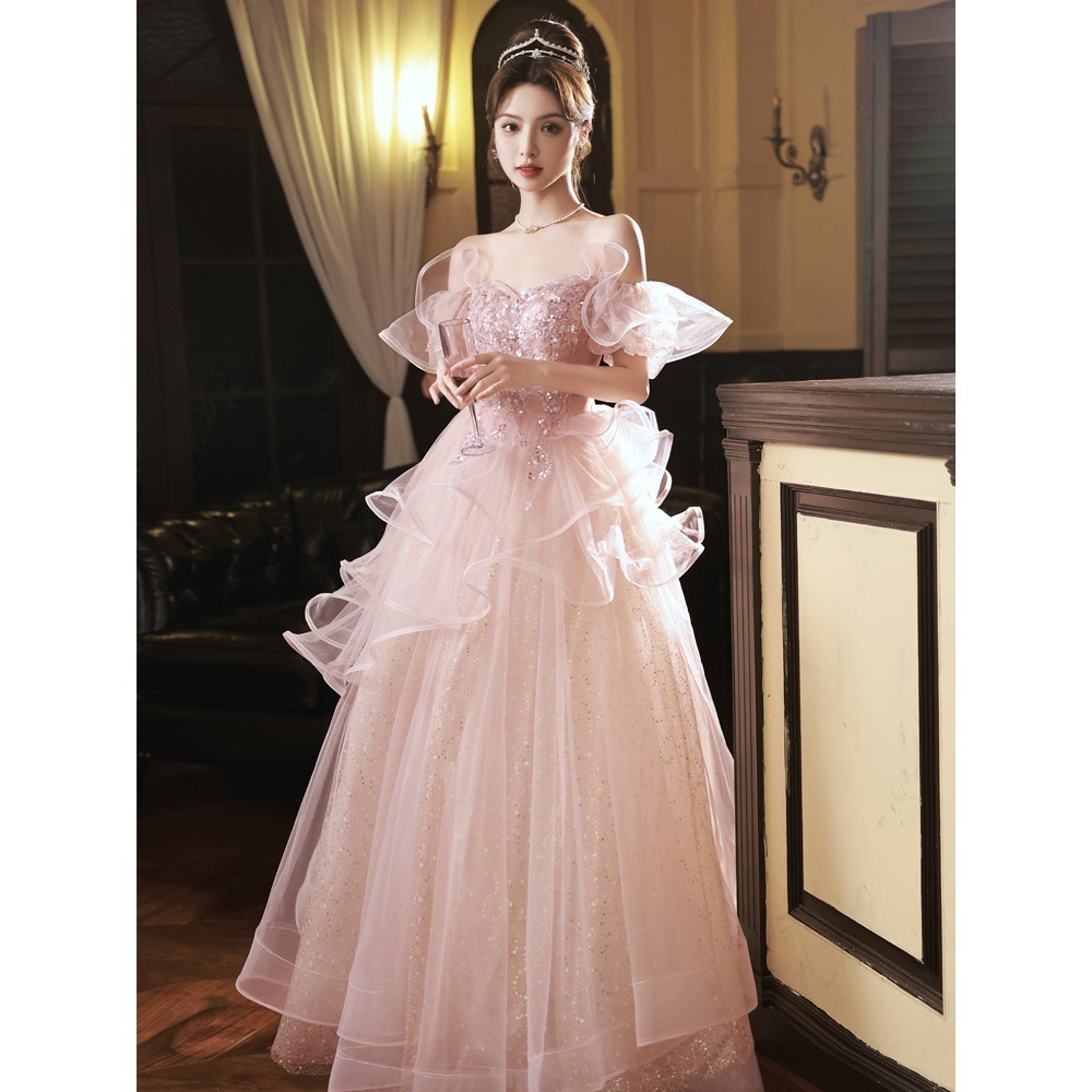Evening Dress Women's Banquet Ceremony Exam Super Fairy Princess – Bild 5