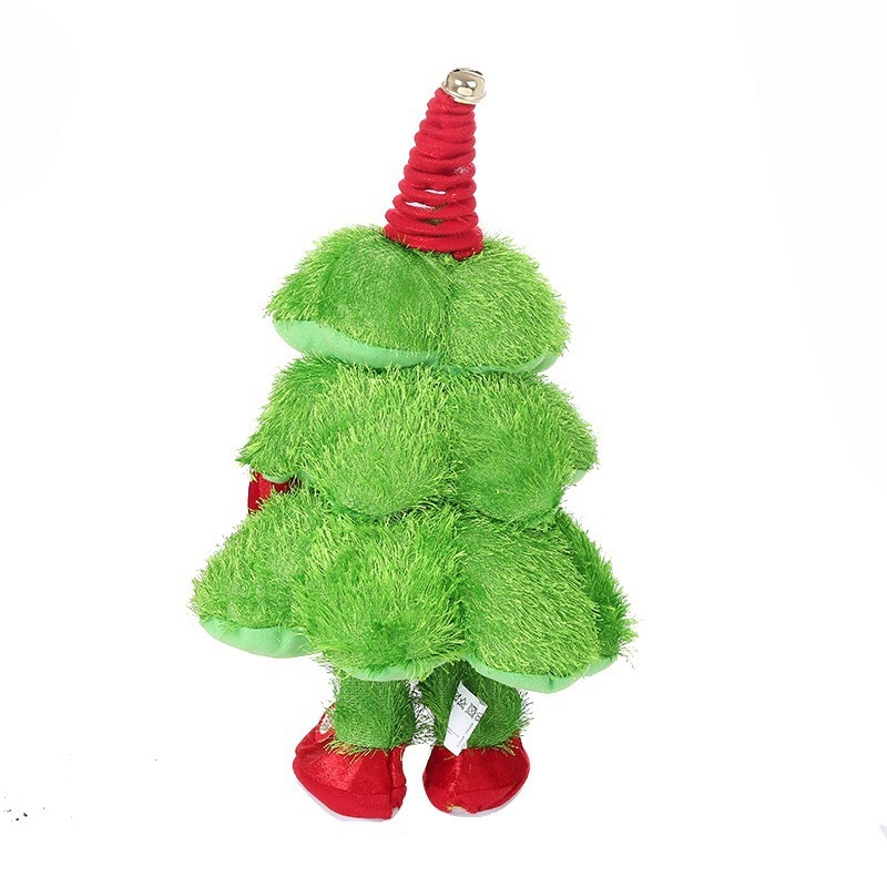 Wisted Wiggle Hip Christmas Tree Singing Dance Plush Toy Musical Doll Stuffed Animated Gift for Kid - Image 5