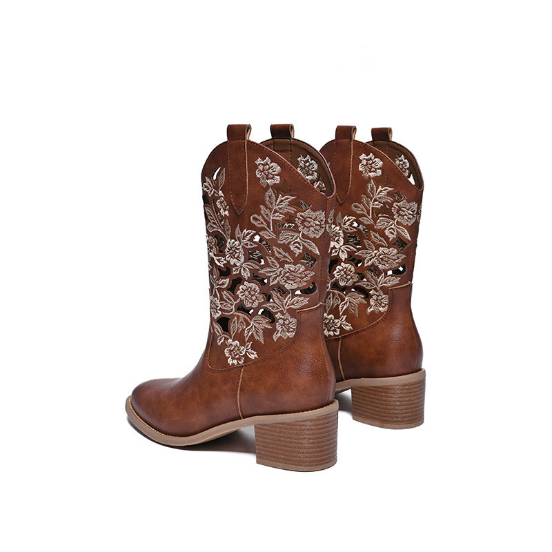 Women's Ankle Boots For Xinjiang Grassland - Image 4