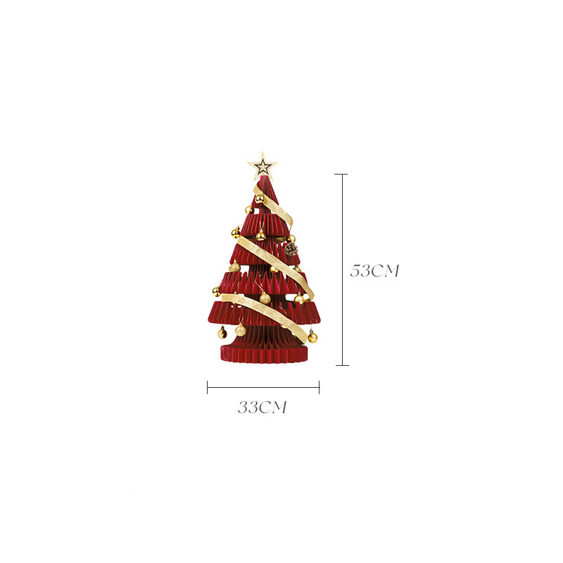 Origami Christmas Tree Decoration Creative Ornaments - Image 3