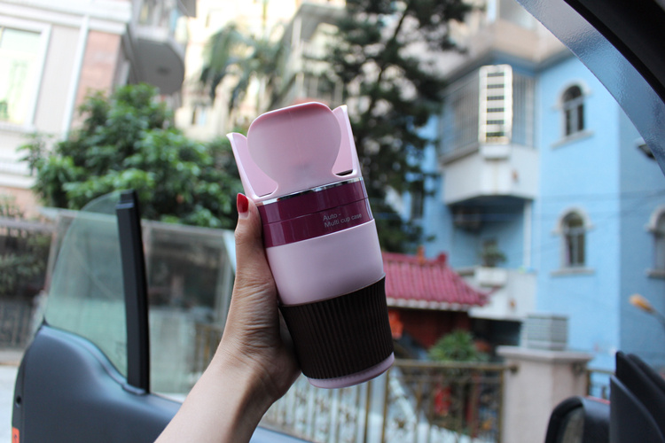 Automotive supplies multi - functional car rotating storage cup holder — изображение 7