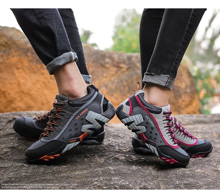 Hiking Shoes Waterproof Work Shoes Hiking Leisure Sports - Image 5