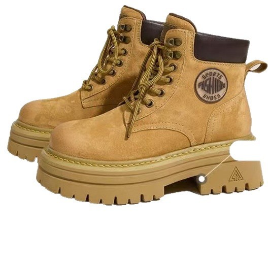 Height Increasing Retro Style Temperament Wild Fashion Small Martin Boots — изображение 3