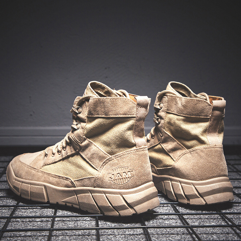 Outdoor Work Boots Summer Cotton Boots Zhongbang Men's Boots Cloth Shoes – Bild 4