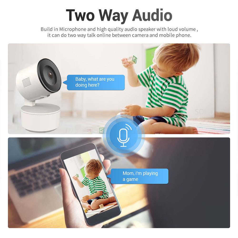 Smart Wifi 2-3 MP Camera 1080P Security Automatic Tracking Motion Dedecting — изображение 3