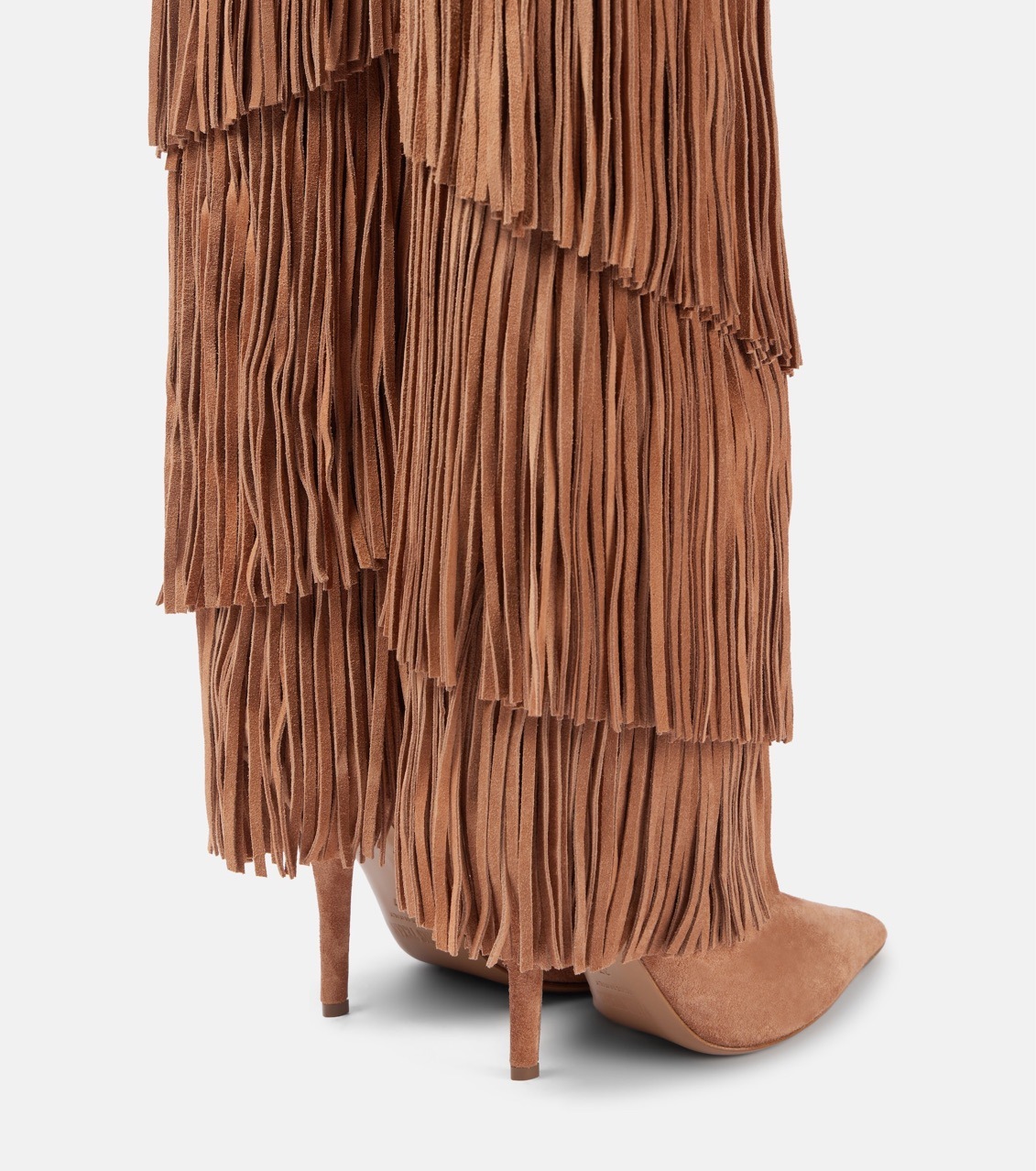 Round Head Waterproof Street Fashion Tassel Boots - Image 2