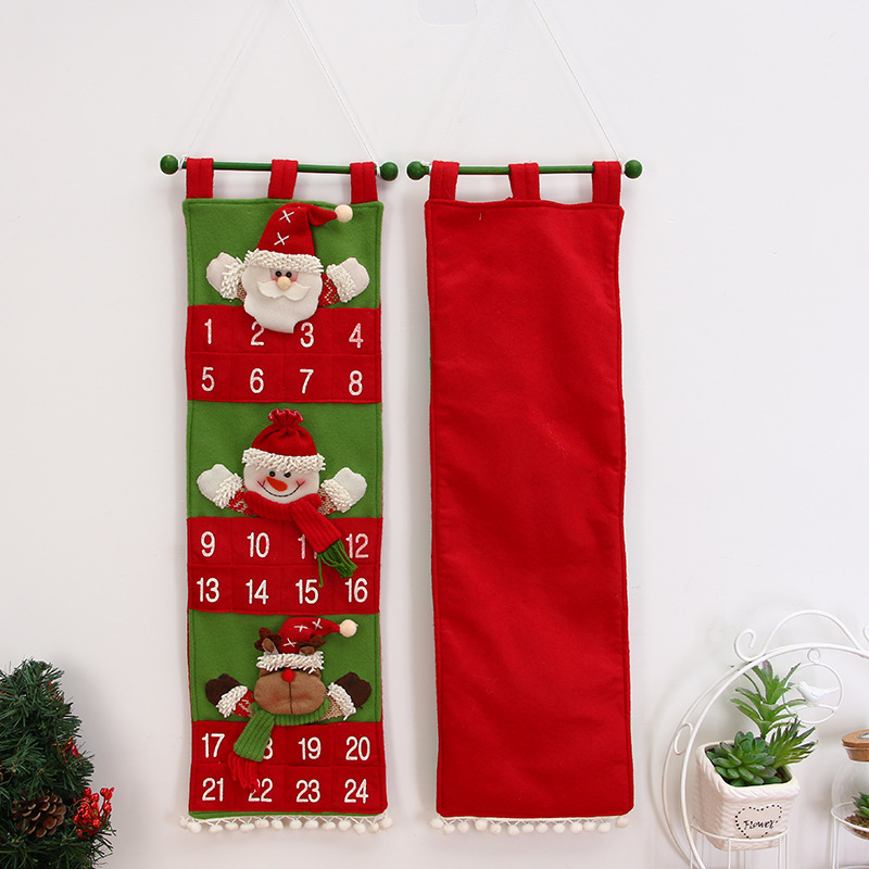 Christmas calendar storage hanging bag – Bild 4