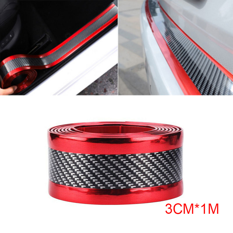 Anti-stepping Universal Modified Pedal Trim Strip Carbon Fiber — изображение 4