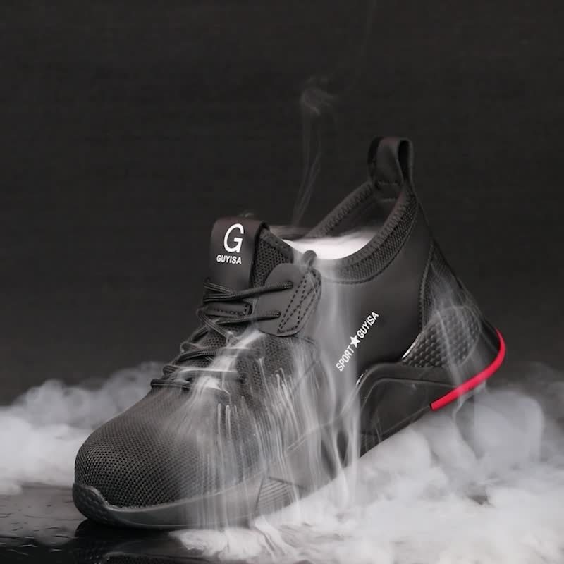 Indestructible Steel Toe Sneakers Men Women Lightweight Work Shoes Industrial Construction Shoes – Bild 5