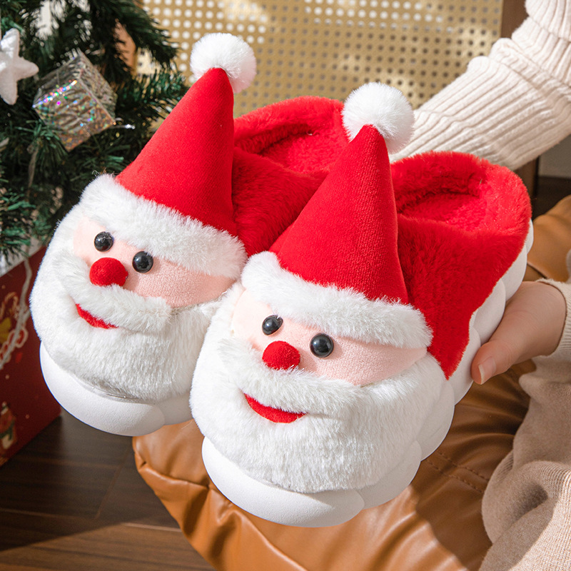 Santa Claus Home Thick-soled Non-slip Slippers — изображение 3