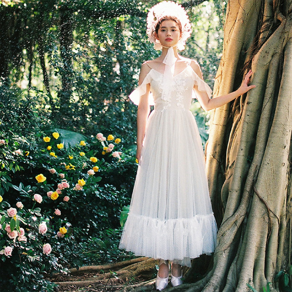 Suspended Bride Certificate Receiving Engagement Dress - Image 5