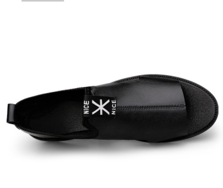 Toed First Layer Cowhide Sandals Men's Bag Heel Side Empty Leather Beach Non-slip Wear-resistant - Image 10