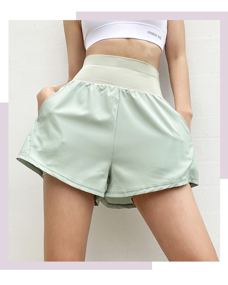 Running Training Breathable Yoga Pants Outer Wear Summer Thin High Waist Belly Contracting - Image 2