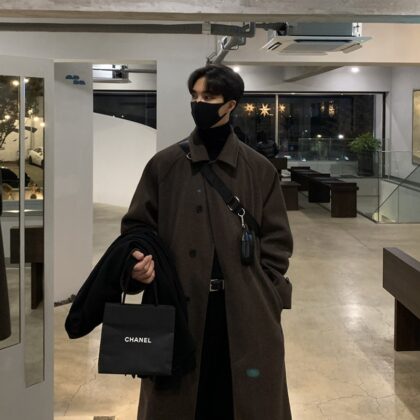 Men's Double-sided Cashmere Coat