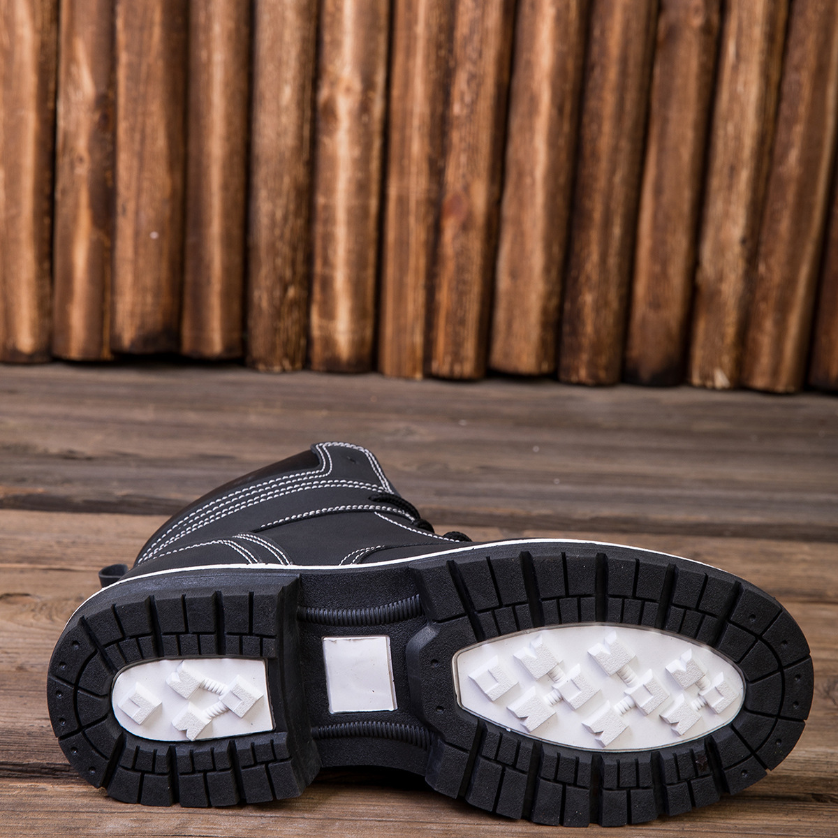 Casual Men's Boots High Street Style - Image 4