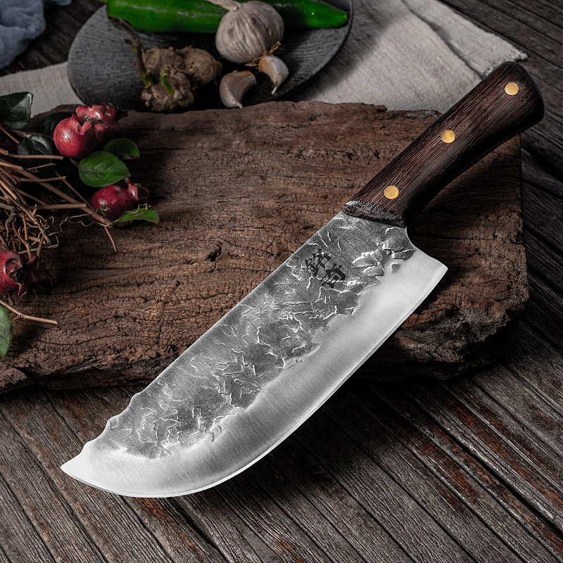Hand Forged Longquan Old Kitchen Knife Home Chef - Image 4