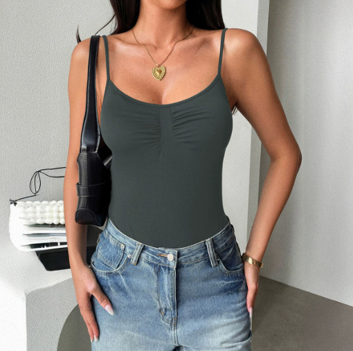 Sexy Camisole Vest Jumpsuit Women's Clothing — изображение 5