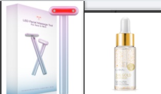 Wand Skin Care EMS Micro-current Introduction Rotatable Vibration Face And Neck Massage - Image 5