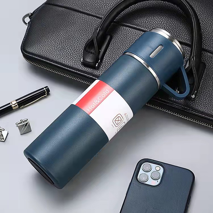 Business Gift Set Company Gift Event Stainless Steel Vacuum Flask — изображение 3