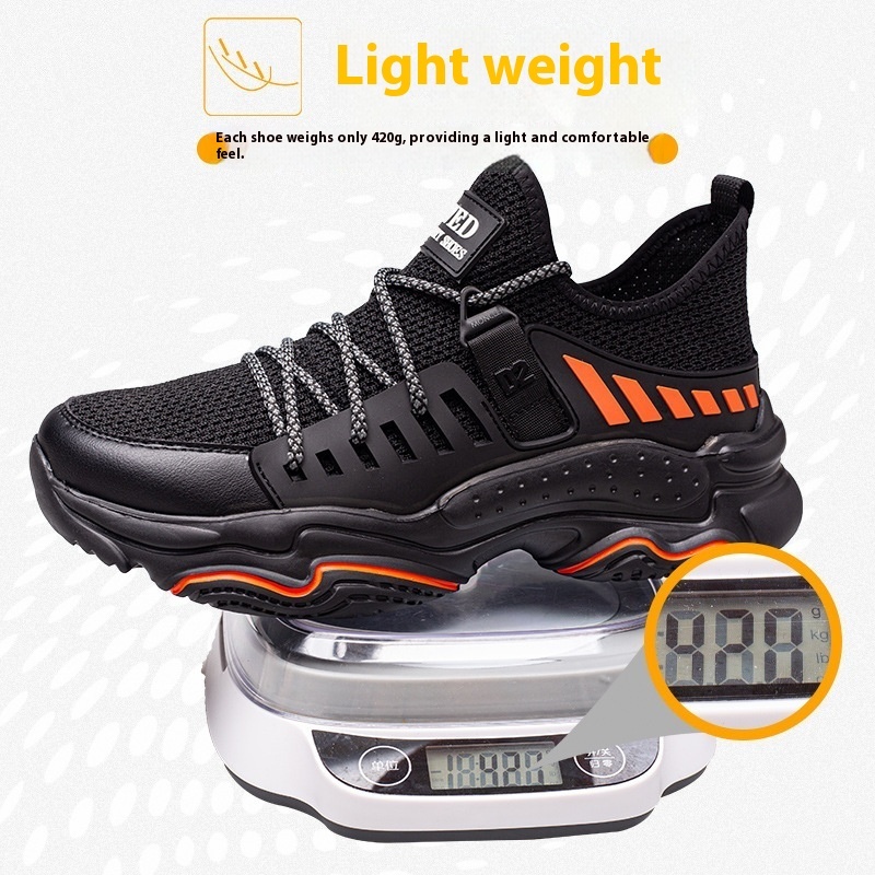 Safety Protection Shoes Flying Woven Steel Toe Cap — изображение 3