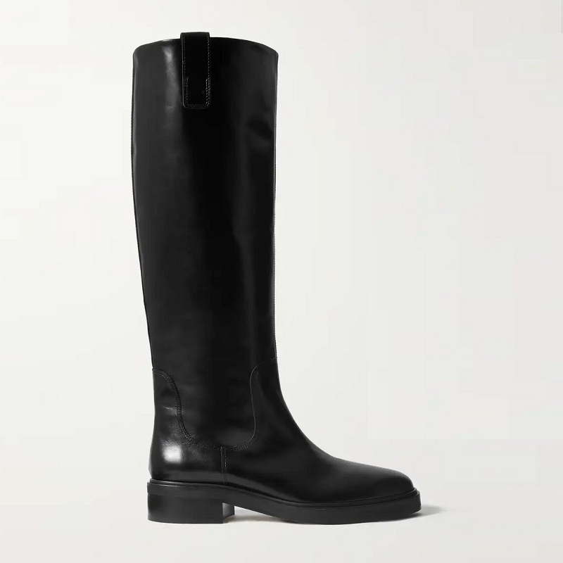 Autumn And Winter Low Heel Large Tube Circumference Boots - Image 3
