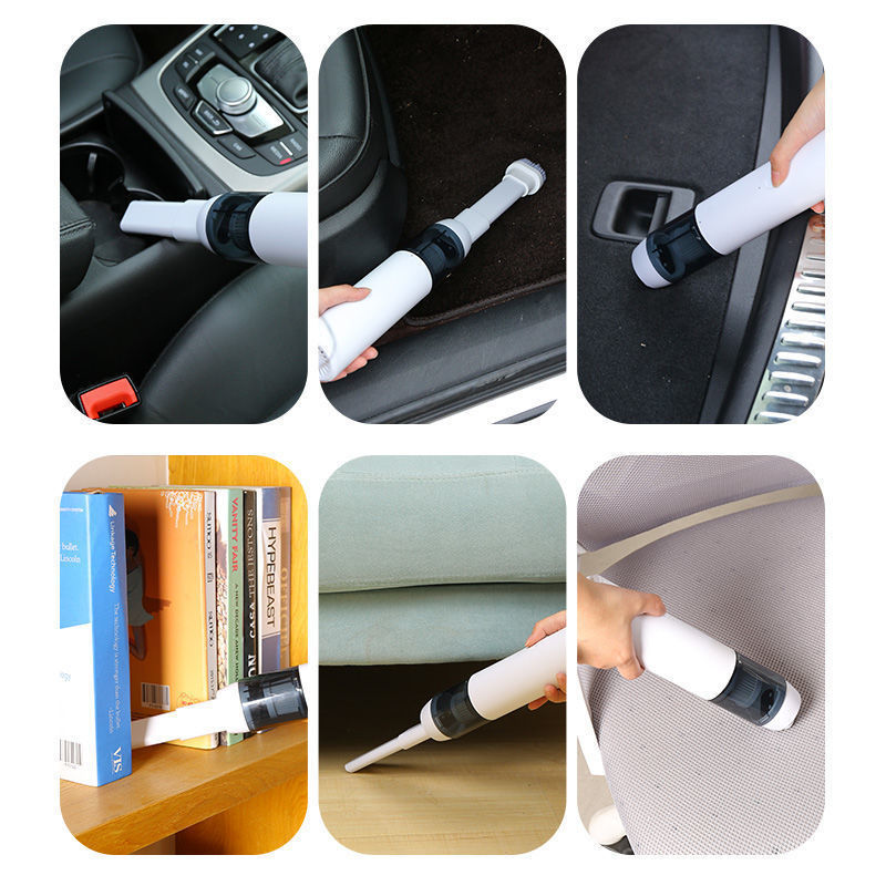 High-power And Powerful Mini Car Vacuum Cleaner Wireless Charging For Household Use In The Car - Image 3