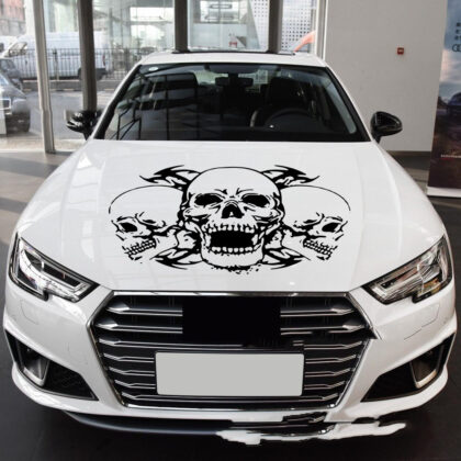 Three Skull Totem Body Decals For General Use