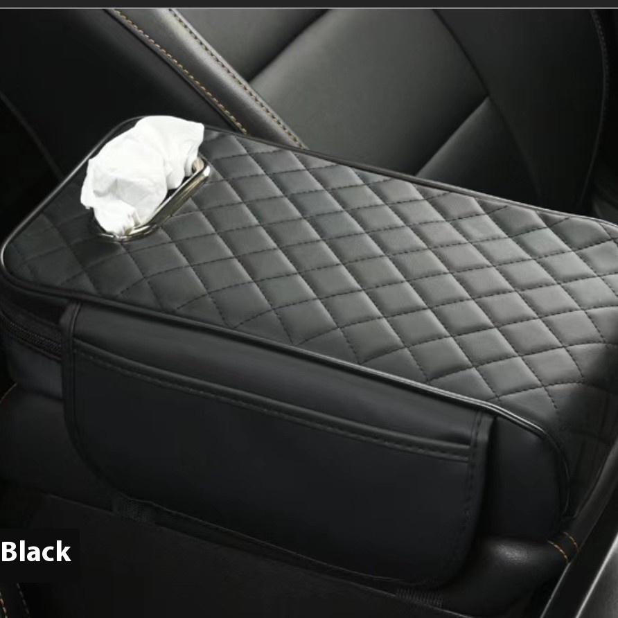 Universal Car Armrest Box Cushion Vehicle-mounted Heightened Tissue Buggy Bag - Image 3