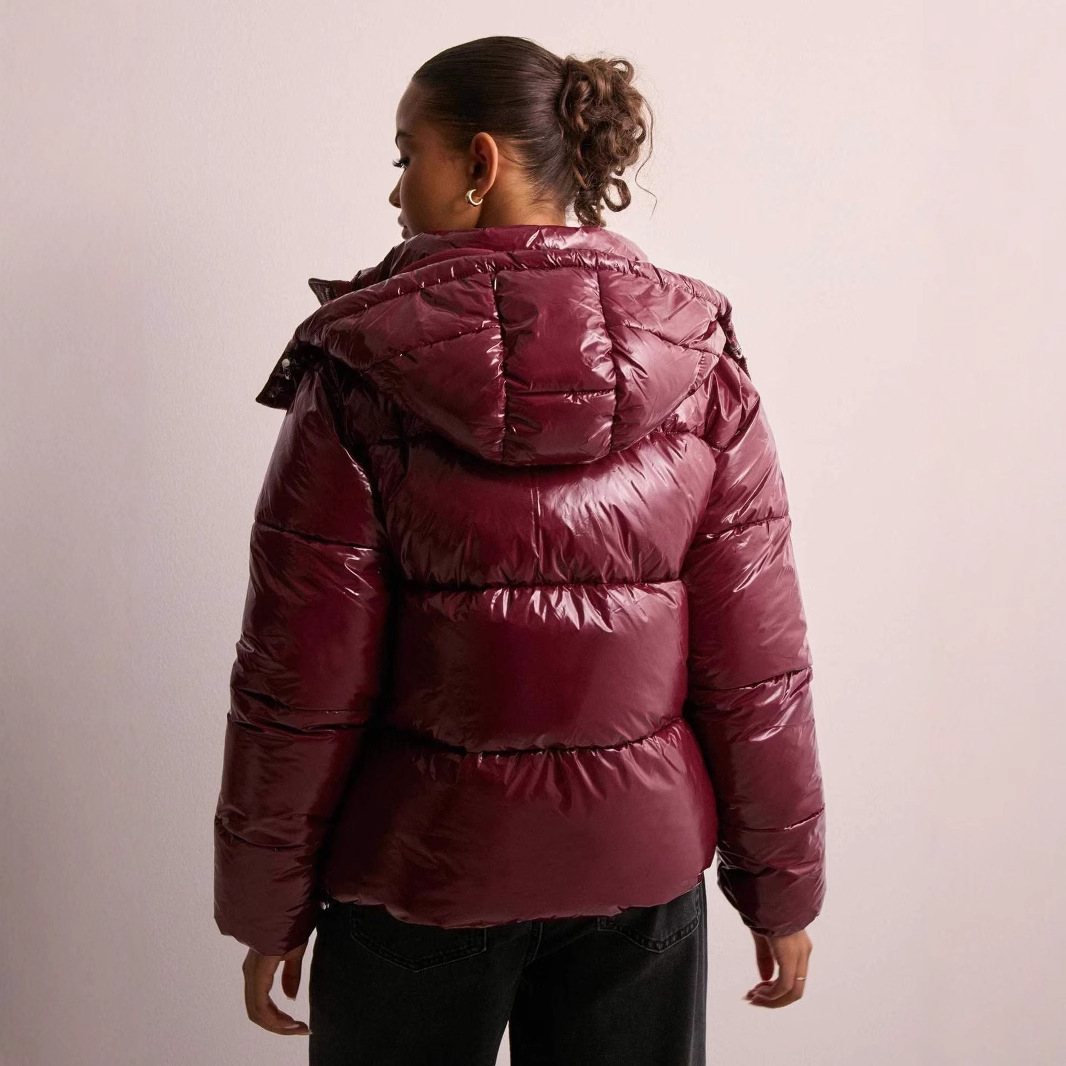 Women's Casual Sports Hooded Cotton-padded Jacket - Image 4