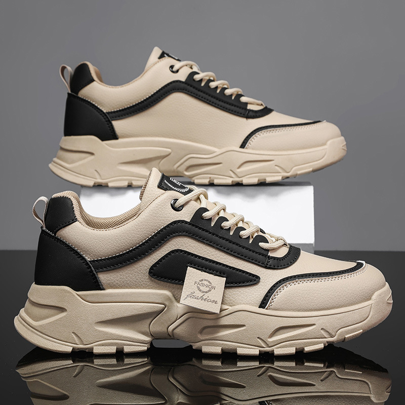 Leather Waterproof Outdoor Sneakers - Image 2