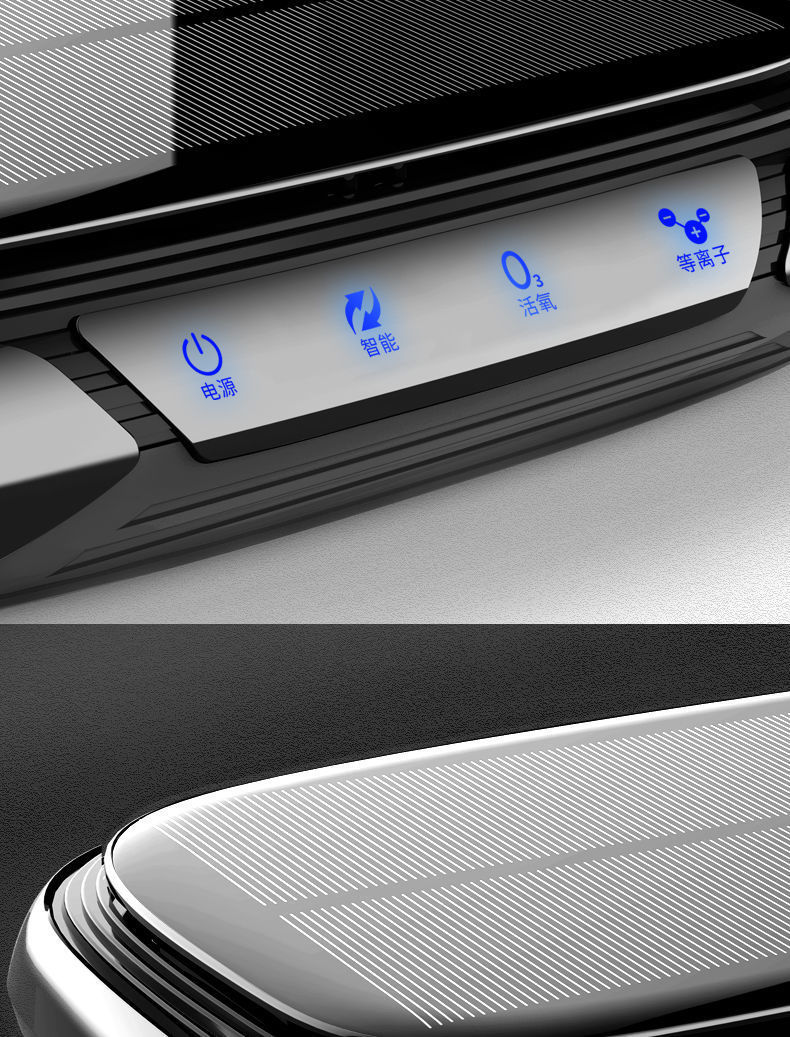 Solar Car Air Purifier Ozone Sterilization And Odor Removal - Image 5