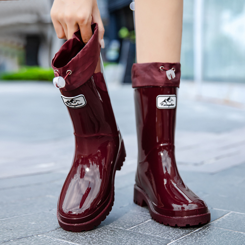 Women's Anti-slip Rain Boots Outer Water Boots - Image 3