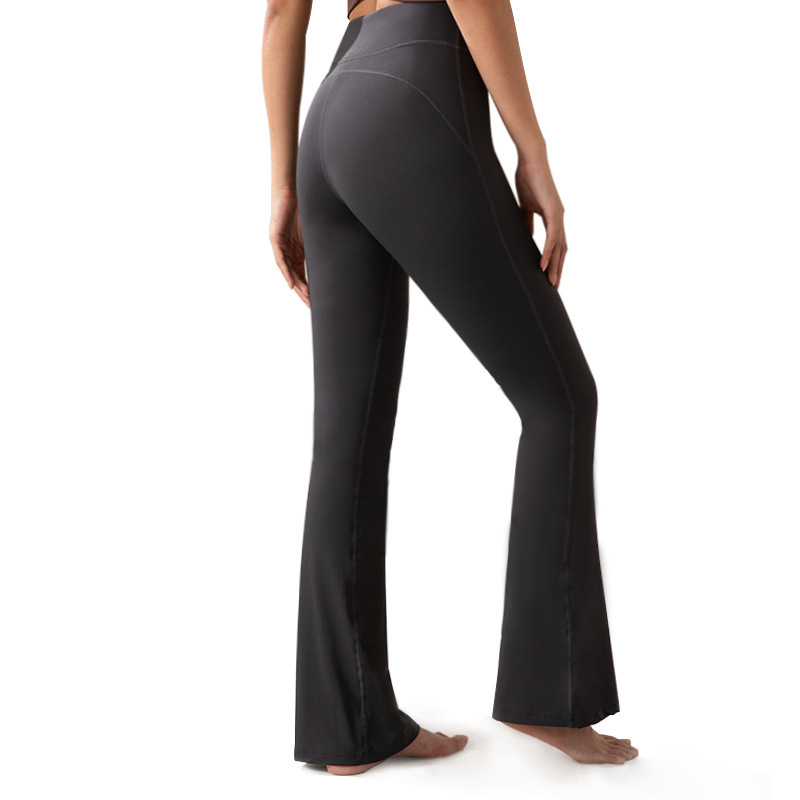 Fashion Yoga Bell-bottom Pants Women — изображение 5