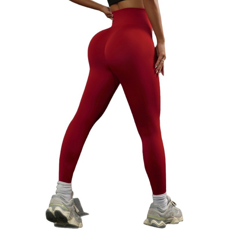 Seamless Skinny Yoga Pants Women's Sports Quick-drying Fitness Pants - Image 6