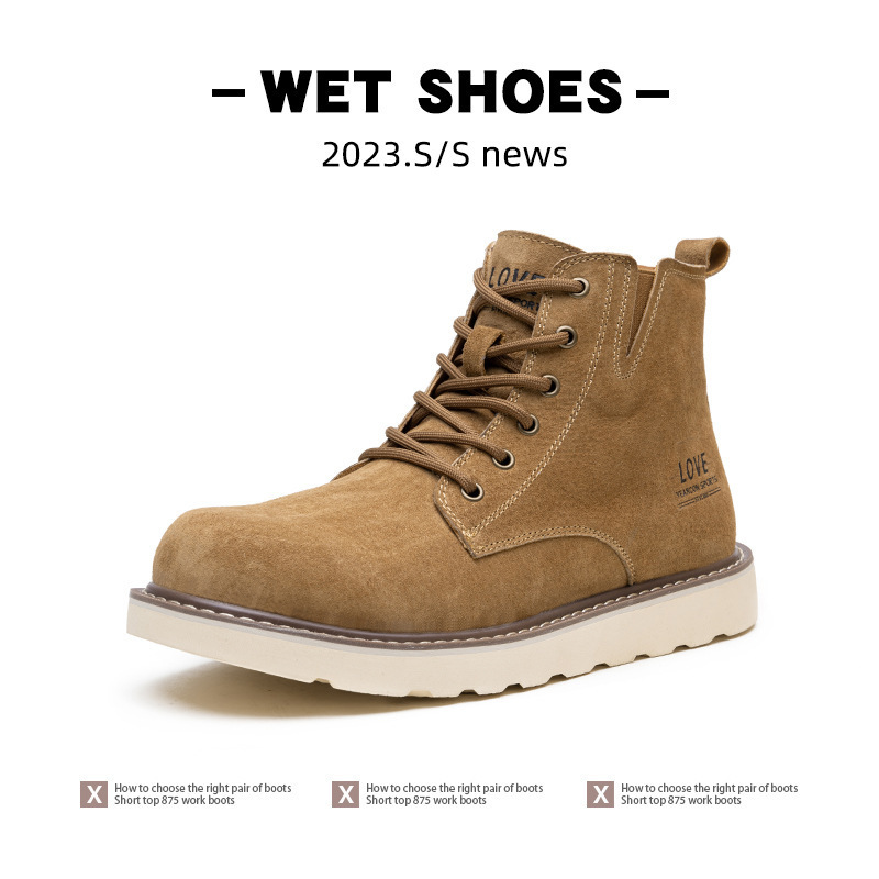 New Vintage Martin Boots American-style Ankle Boots - Image 8