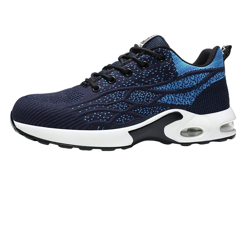 Men's And Women's Impact Resistant And Puncture Resistant Safety Shoes Cushioning Work Shoes — изображение 3