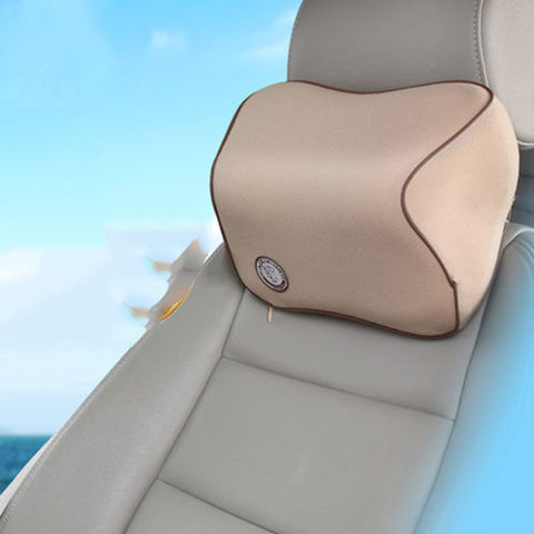 Memory Foam Car Headrest Neck Pillow Lumbar Support - Image 2