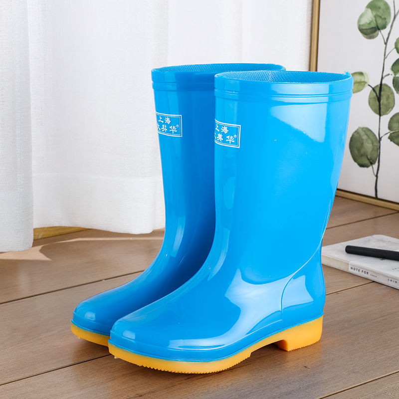 Wool Cotton Warm Non-slip Rain Boots - Image 6