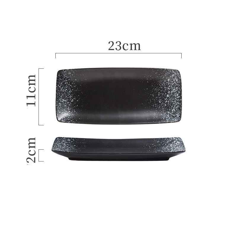 Japanese Ceramic Plates Sushi Dish Tableware Tray Cutlery — изображение 7