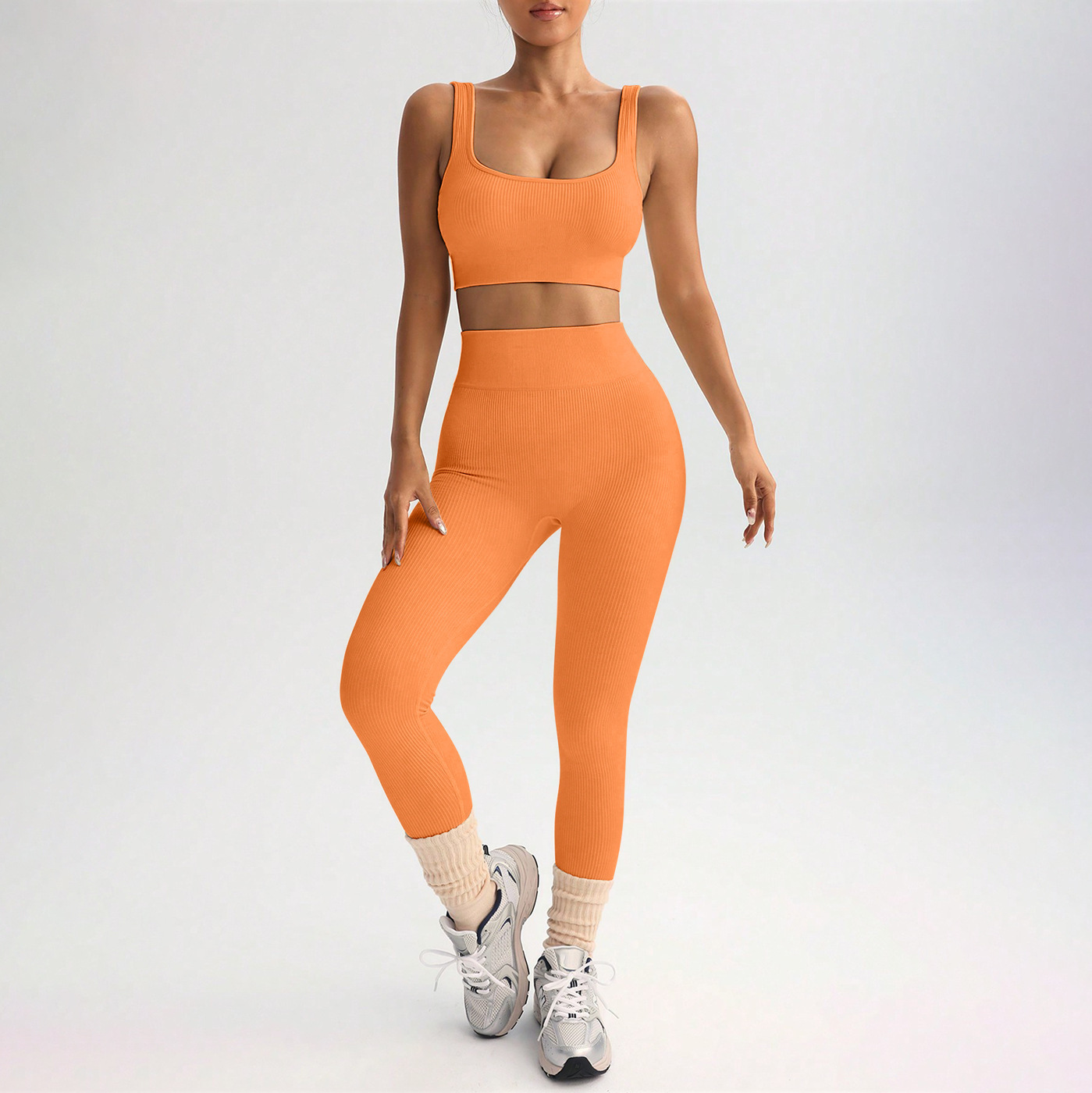 Quick-drying Yoga Clothes Suit Shockproof Sports Bra Yoga Pants