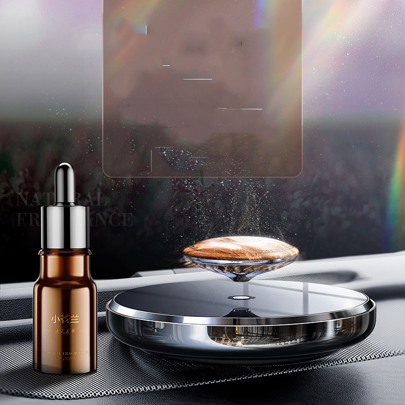 Maglev Solar Car Aromatherapy Car Perfume Holder Decoration Gift - Image 4