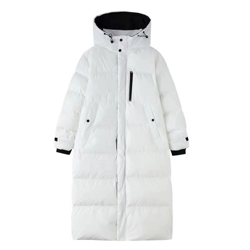 Korean-style Mid-length Over-the-knee Down Cotton-padded Coat — изображение 4