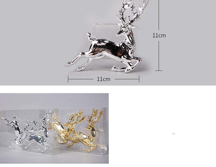 Christmas Ornaments Cute Gifts Reindeer Balls Stars Gingerbread Man Christmas Pendant Ornaments Charm - Image 8