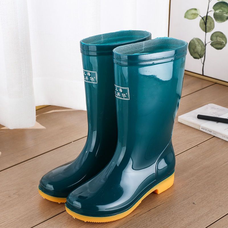 Wool Cotton Warm Non-slip Rain Boots - Image 7