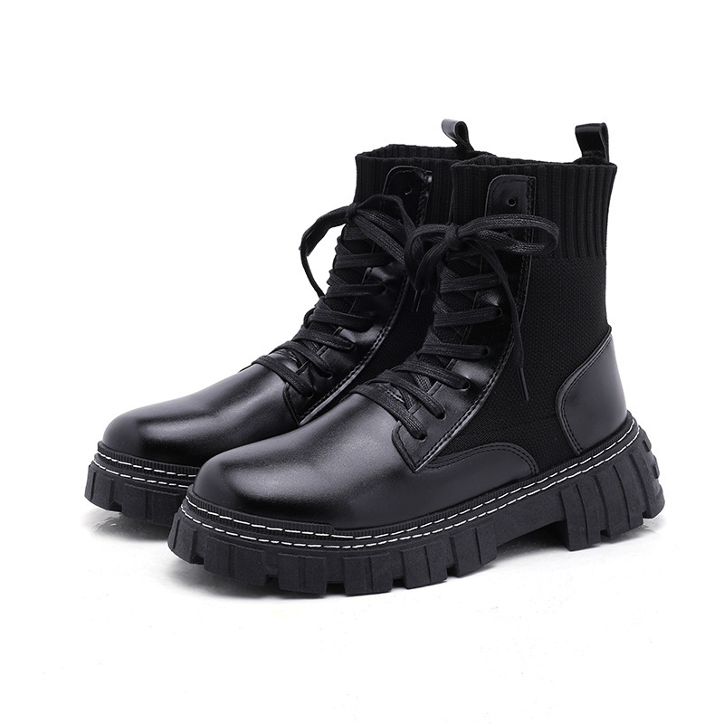 Platform Martin Boots British Style High Top – Bild 3